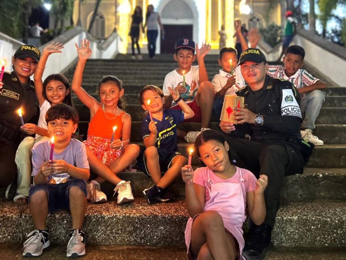 Día de Velitas | La Policía de Bolívar protege el espíritu de la tradición