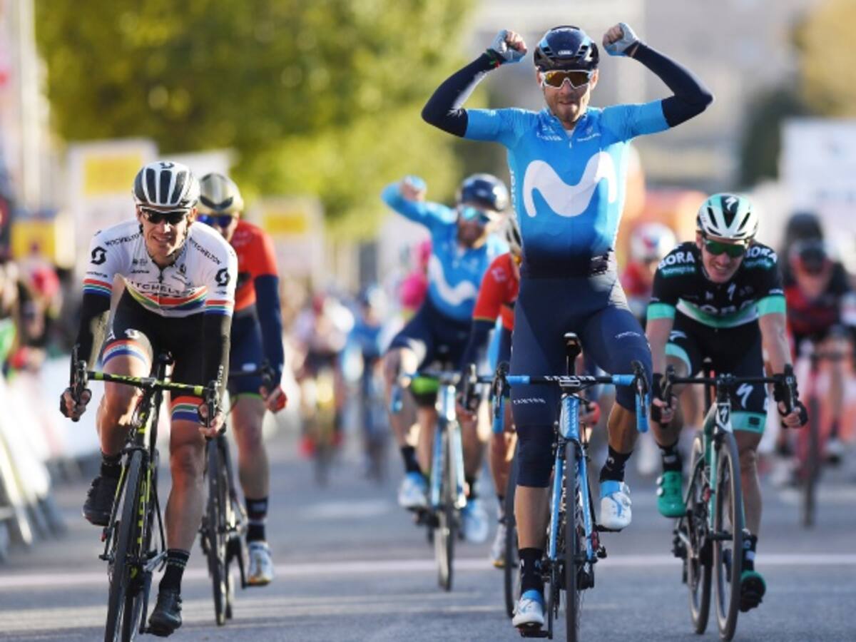 Valverde, nuevo líder de la Vuelta a Cataluña; Nairo es cuarto