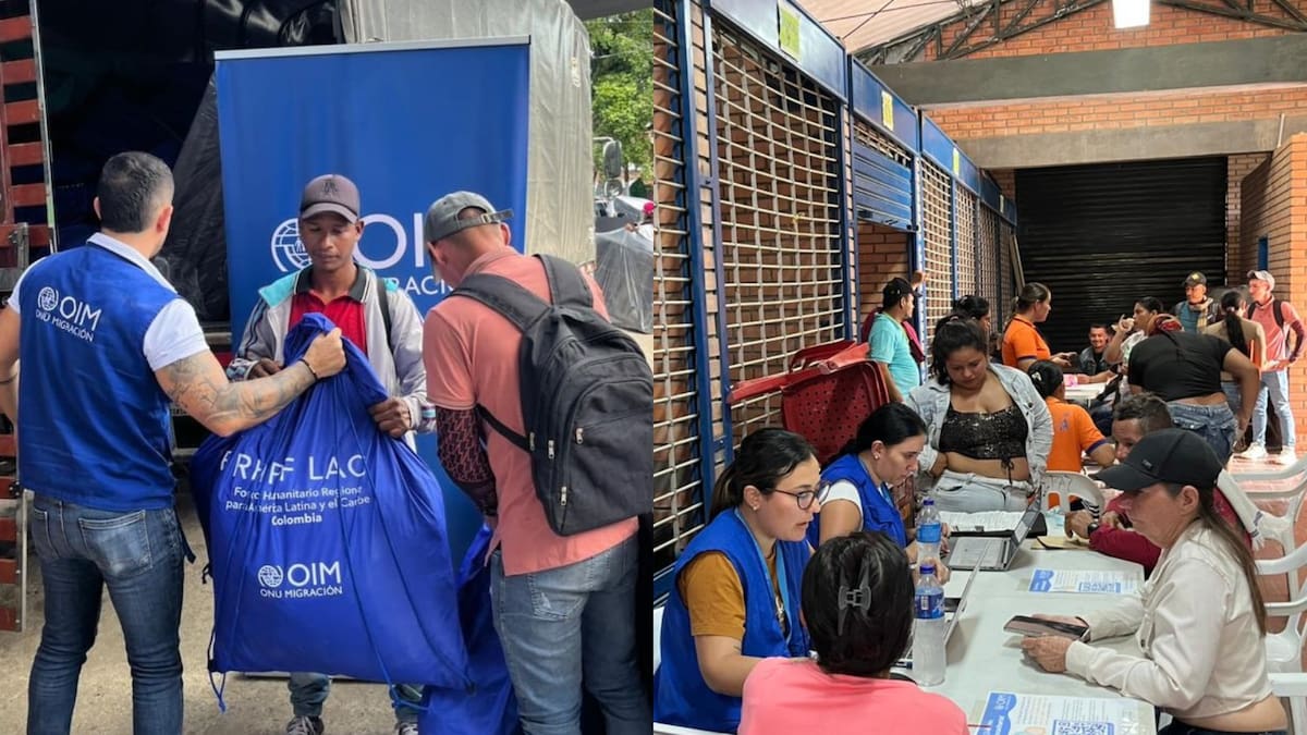 Cerca de 83.000 personas en Colombia recibirán asistencia humanitaria de emergencia por seis meses