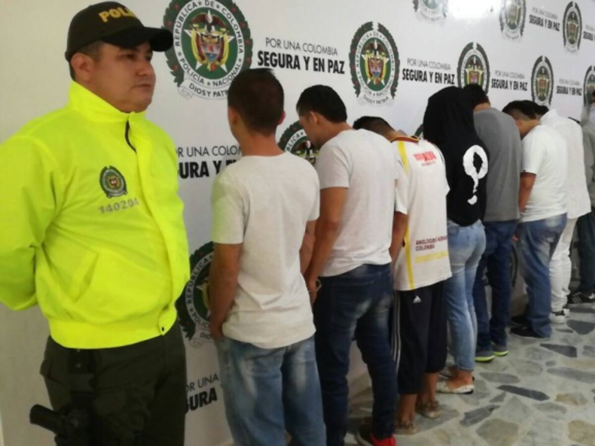 Caen "Los Leñadores" en Ibagué