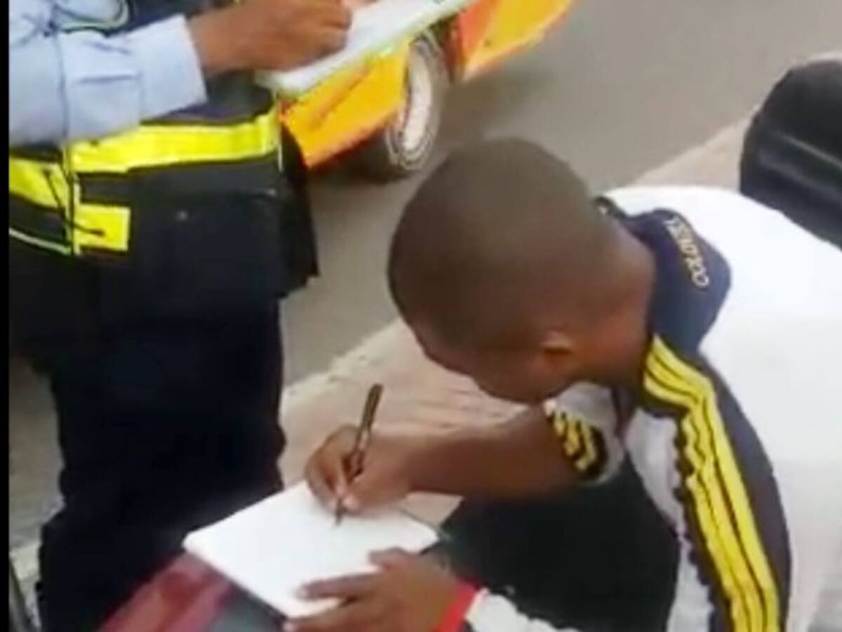 Con “planas” también se sanciona a infractores en Cartagena