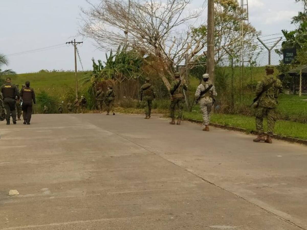 Refuerzan seguridad en zona fronteriza del sur de Colombia