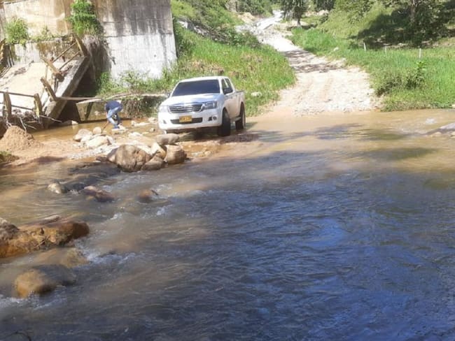No hay puente vehicular para llegar al ETCR de Agua Bonita, Caquetá