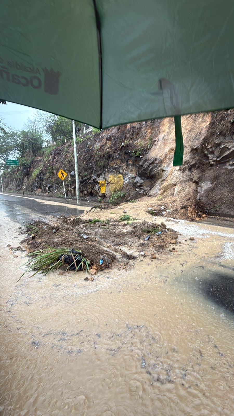 Más de 30 familias afectadas por lluvias en Ocaña, Norte de Santander. / Foto: Cortesía.
