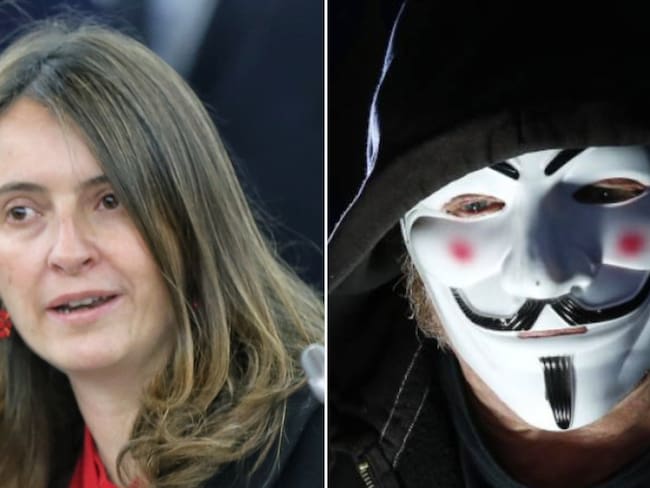 Paloma Valencia afirma que anonymous Colombia filtró sus datos
