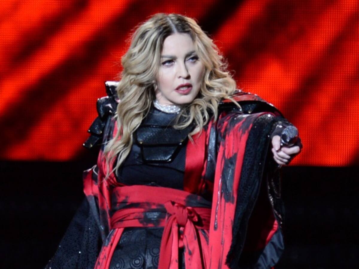 Madonna niega haber actuado borracha en uno de sus últimos conciertos