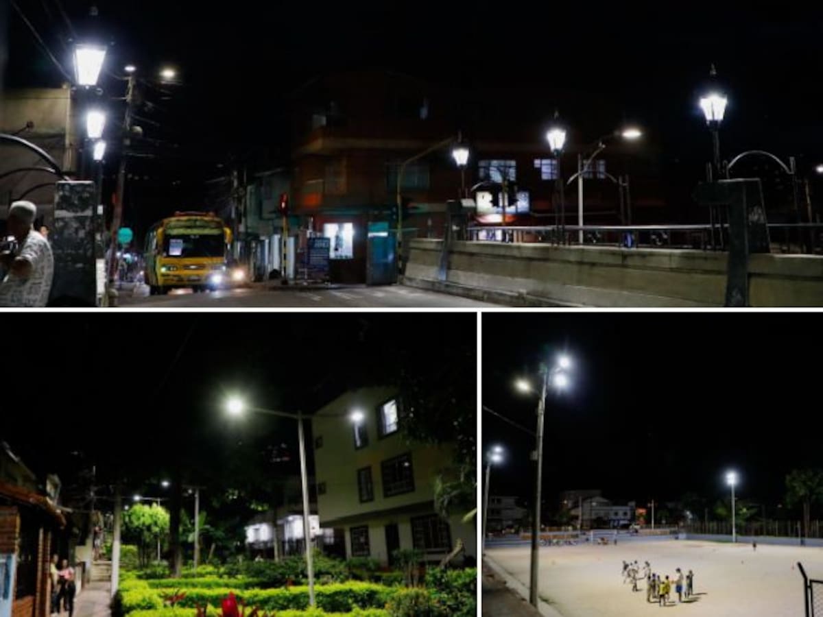 En Piedecuesta modernizan el alumbrado público con una inversión superior a los $4 mil millones