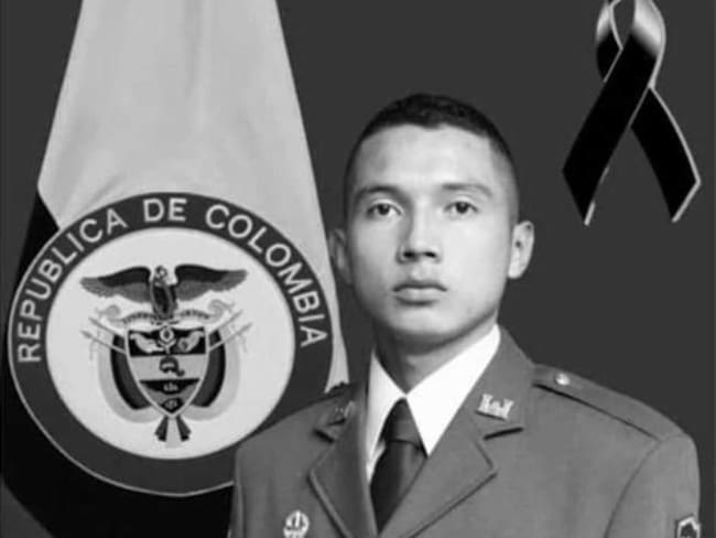 Soldado asesinado en Ituango - foto cortesía