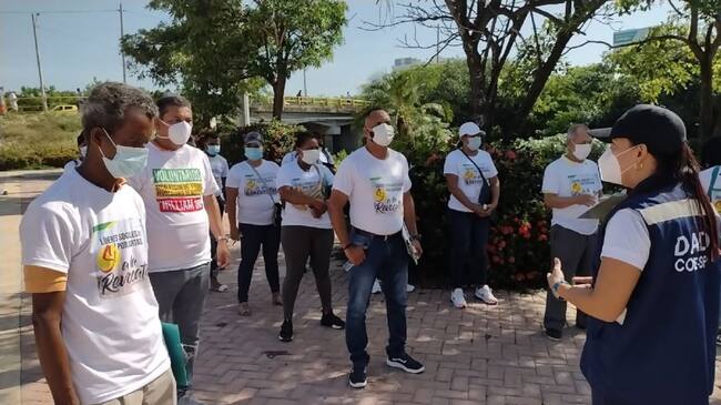 Los detractores del alcalde William Dau, sigue su proceso en las comunidades de Cartagena