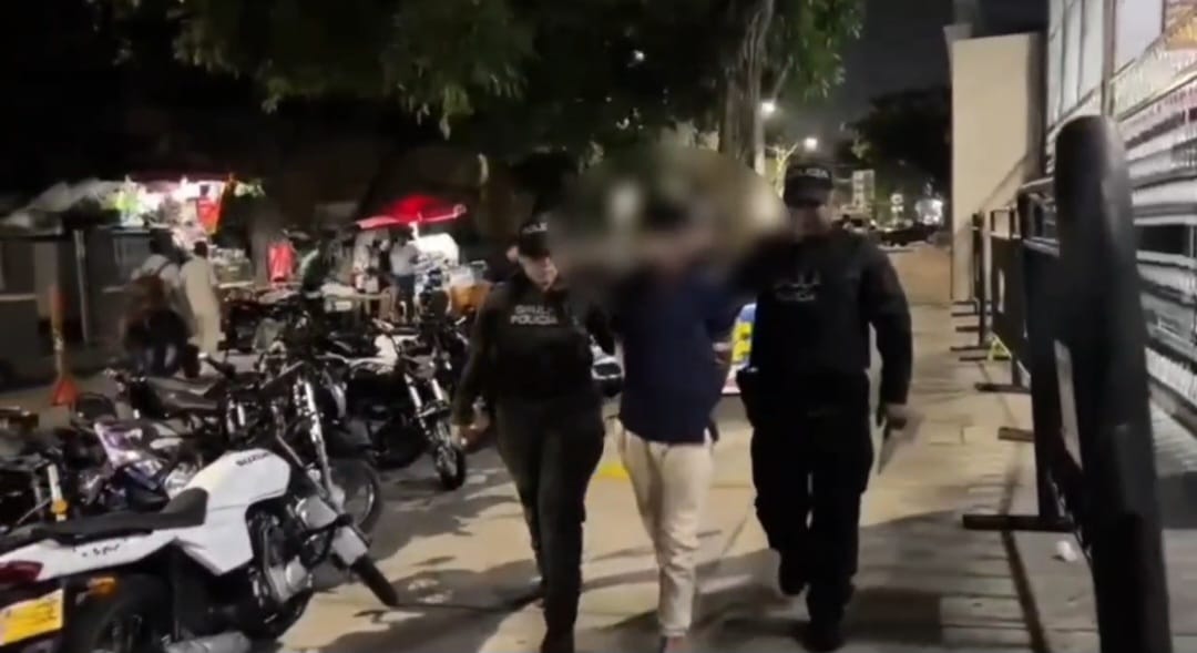 Juan David Taboada Olivera, de 19 años, alias "Tata". Foto: Policía.