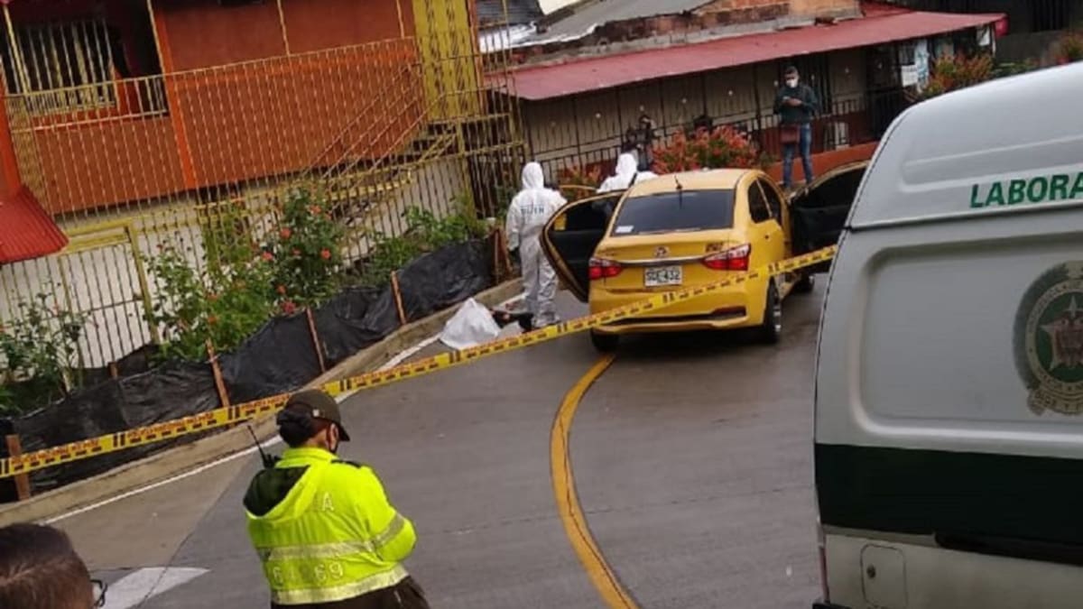 Asesinan taxista en Armenia, es el segundo homicidio esta semana en Quindío