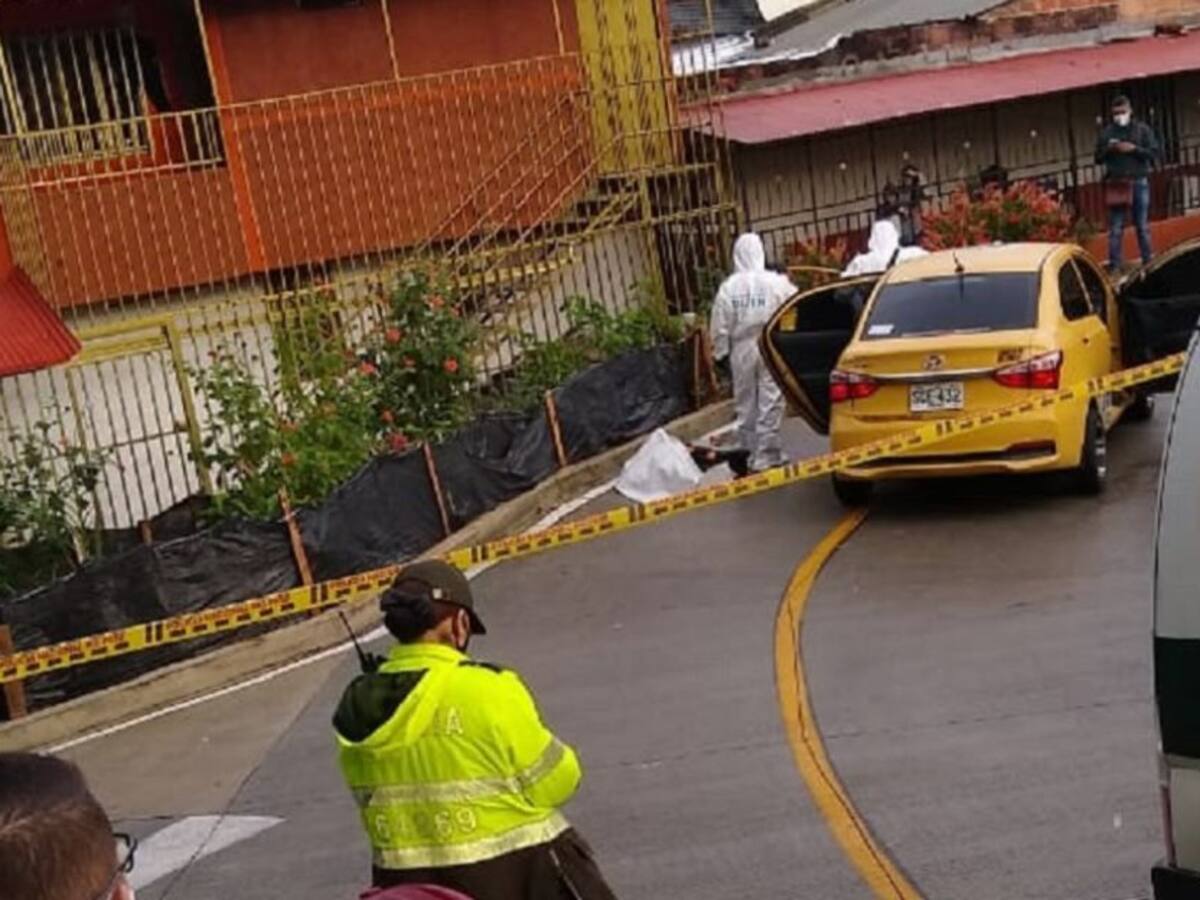 Asesinan taxista en Armenia, es el segundo homicidio esta semana en Quindío