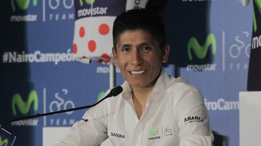 Nairo Quintana, campeón de la Vuelta a España 2016. Foto: Colprensa