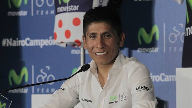 Nairo Quintana, campeón de la Vuelta a España 2016. Foto: Colprensa