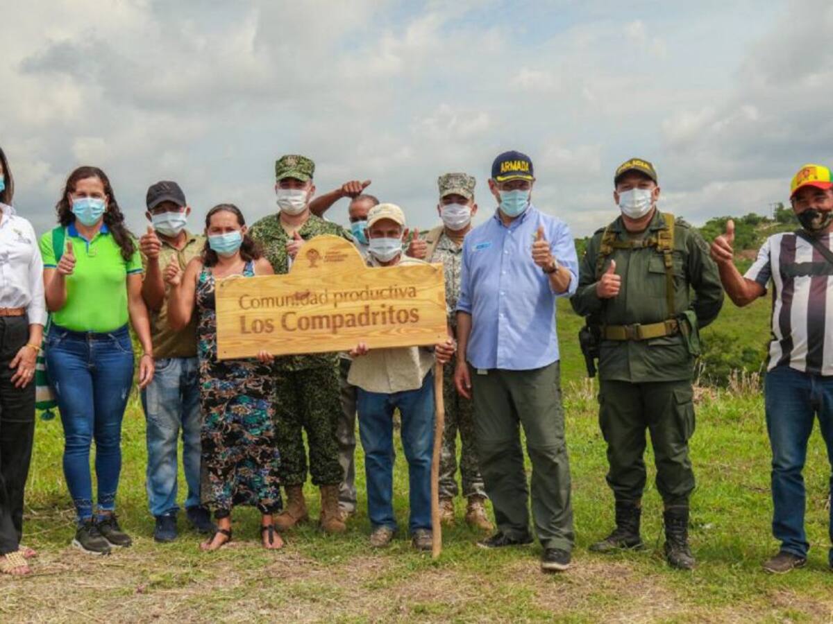 En El Carmen de Bolívar 29 familias avanzan con sus proyectos productivos