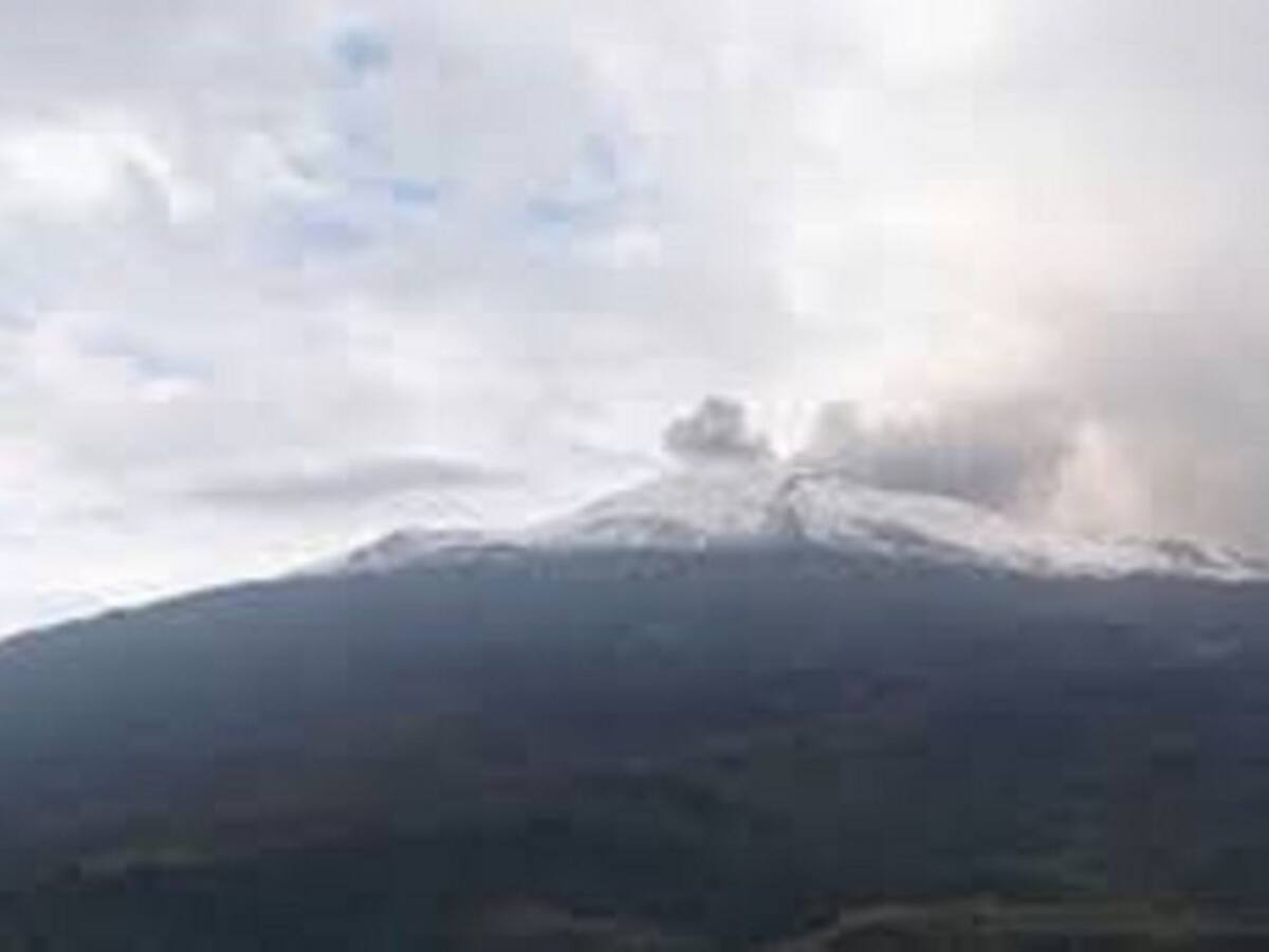 Lluvias afectan rutas de evacuación del volcán Nevado del Ruíz en el Tolima