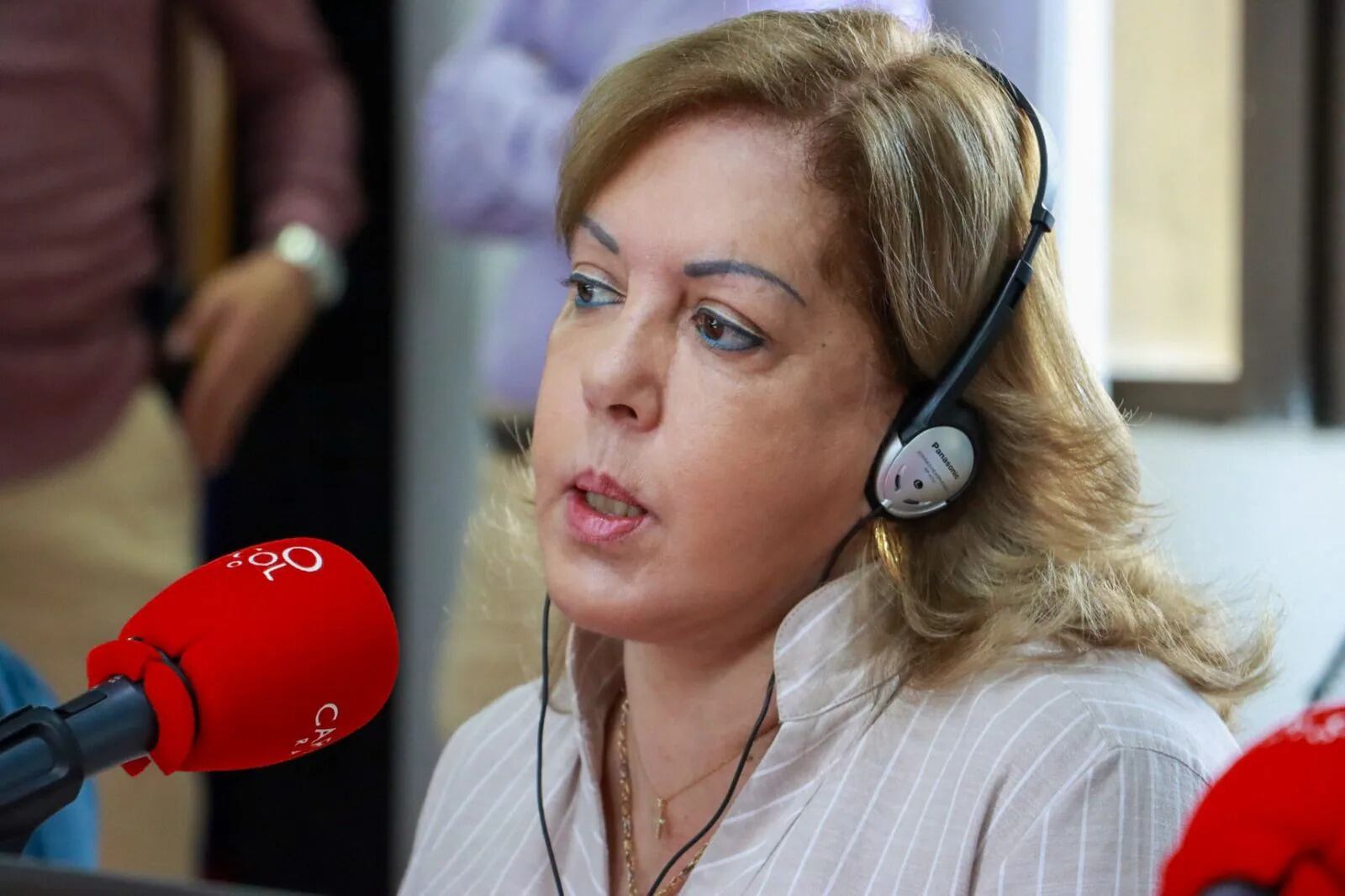 Clara Luz Roldán., gobernadora del Valle del Cauca. Foto Caracol Radio