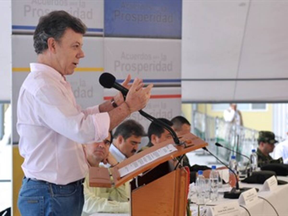 No vamos a permitir hechos vandálicos como los ocurridos en Bogotá: presidente Santos