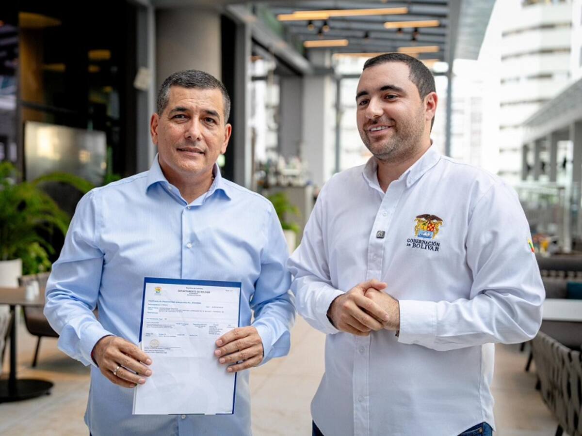 Gobernador Arana asegura $20.000 millones para alcantarillado de Bayunca y Pontezuela