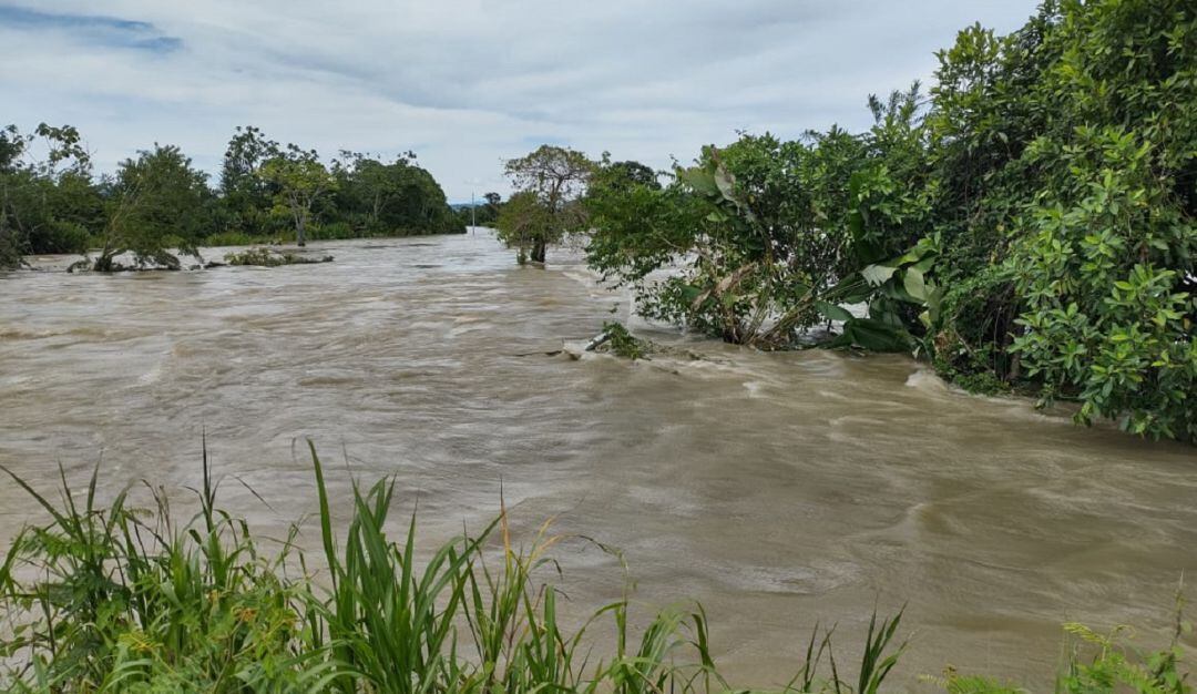 El alcalde Marcial Chávez aseguró que están afectados los corregimientos México y La Raya y las veredas La Loma, Cara e’ Gato y Tenche