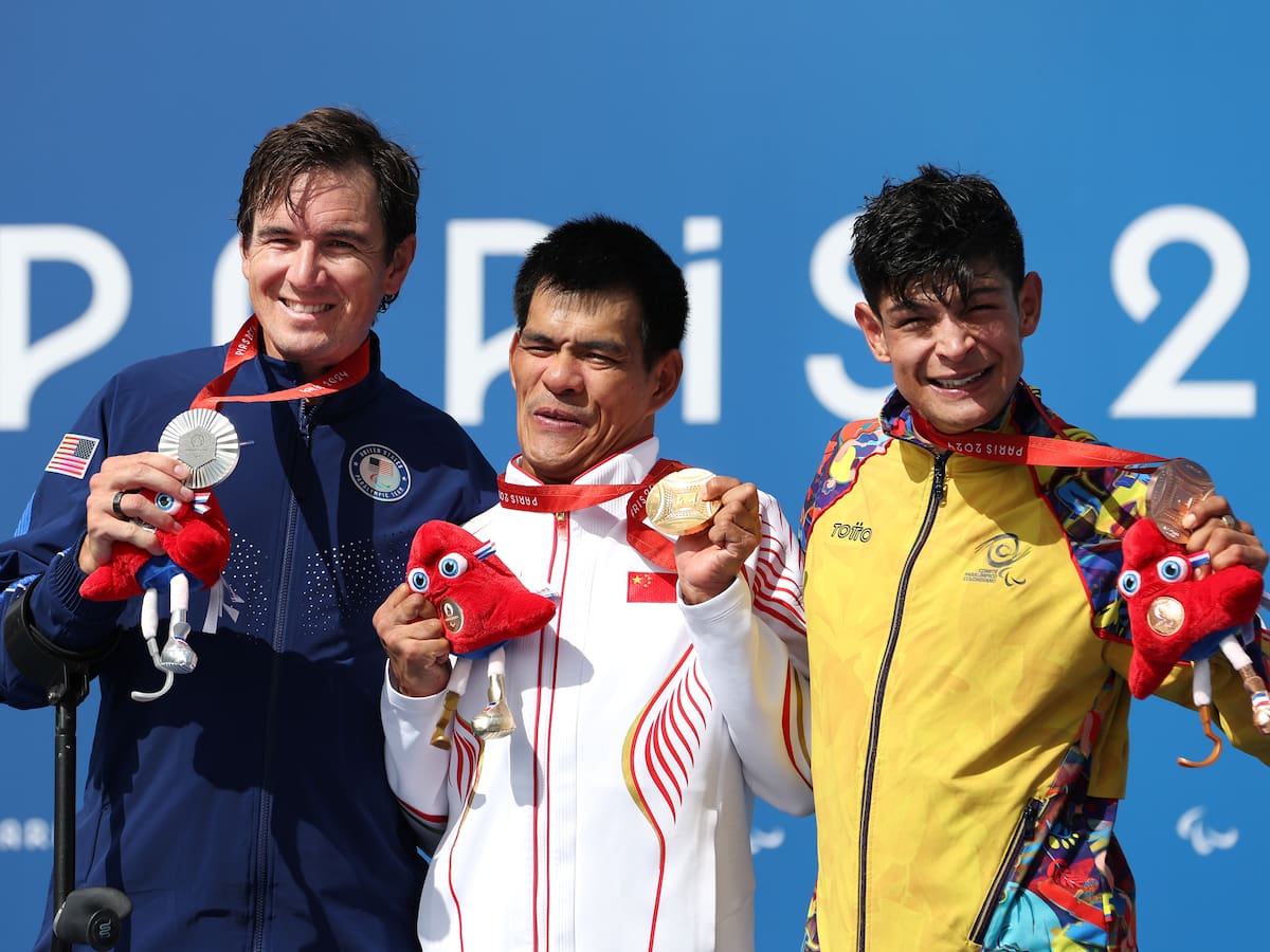 Juan José Betancourt gana la medalla de bronce en el paraciclismo de ruta