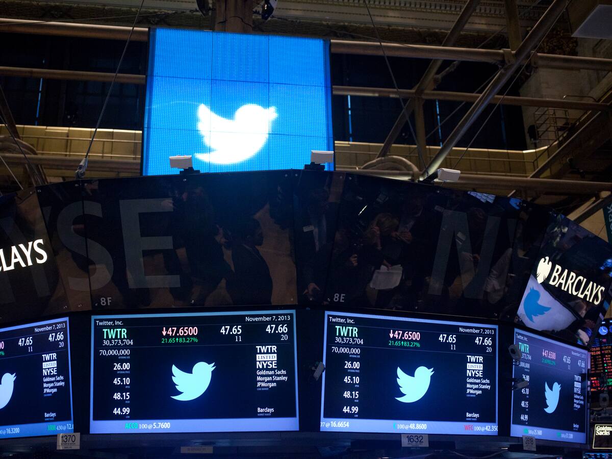 La acción de Twitter fue suspendida en la Bolsa de Valores de Nueva York