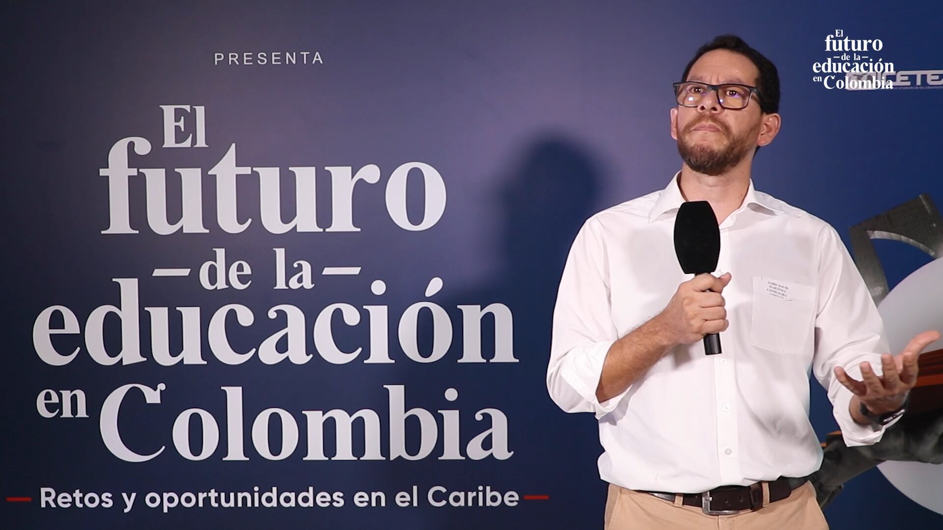 Jairo Martínez, vicerrector académico de la Rectoría Caribe de Uniminuto. | Foto: Caracol Radio