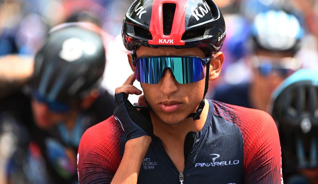 Egan Bernal durante su participación en la Vuelta a Alemania.