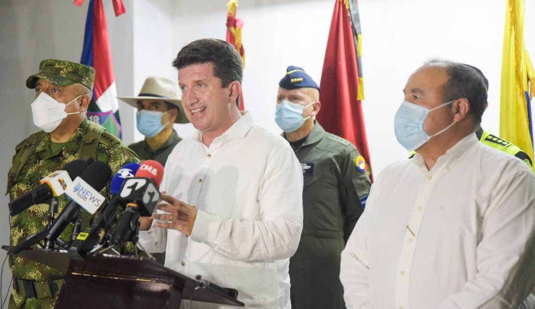 Ministro de la Defensa Diego Molano FOTO MINDEFENSA