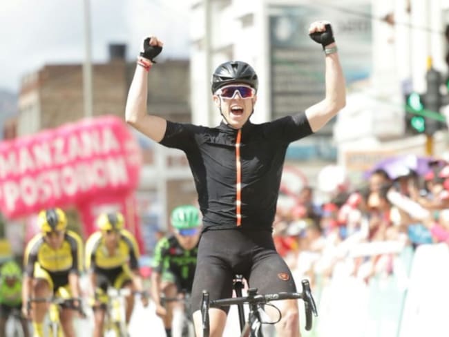 Griffin Easter gana la sexta etapa de la Vuelta a Colombia
