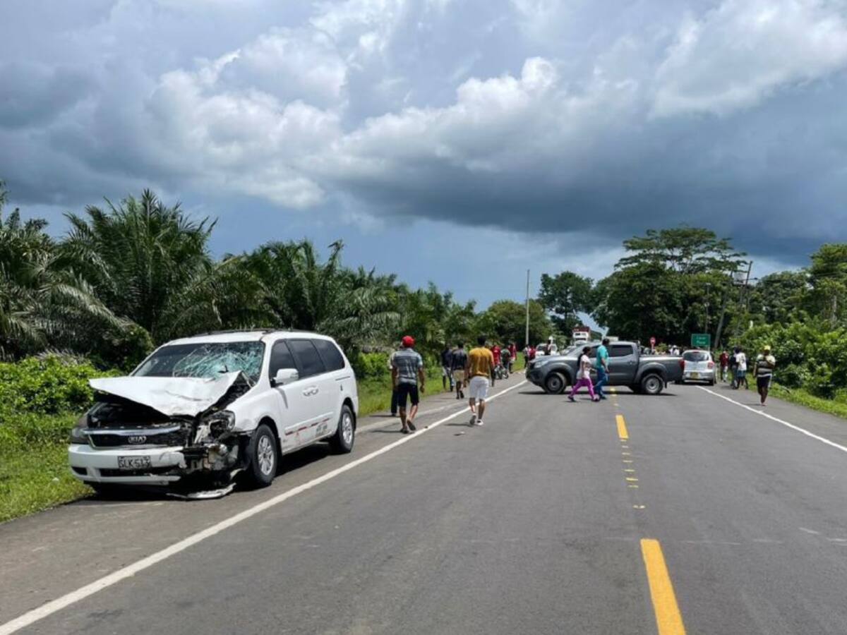 Tres muertos en accidente de tránsito entre María La Baja y El Viso