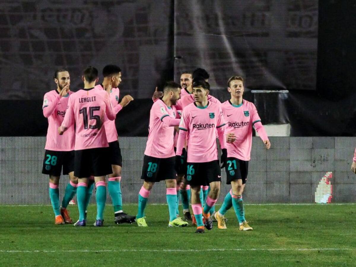 Messi y De Jong salvan al Barcelona en la Copa del Rey ante Rayo Vallecano