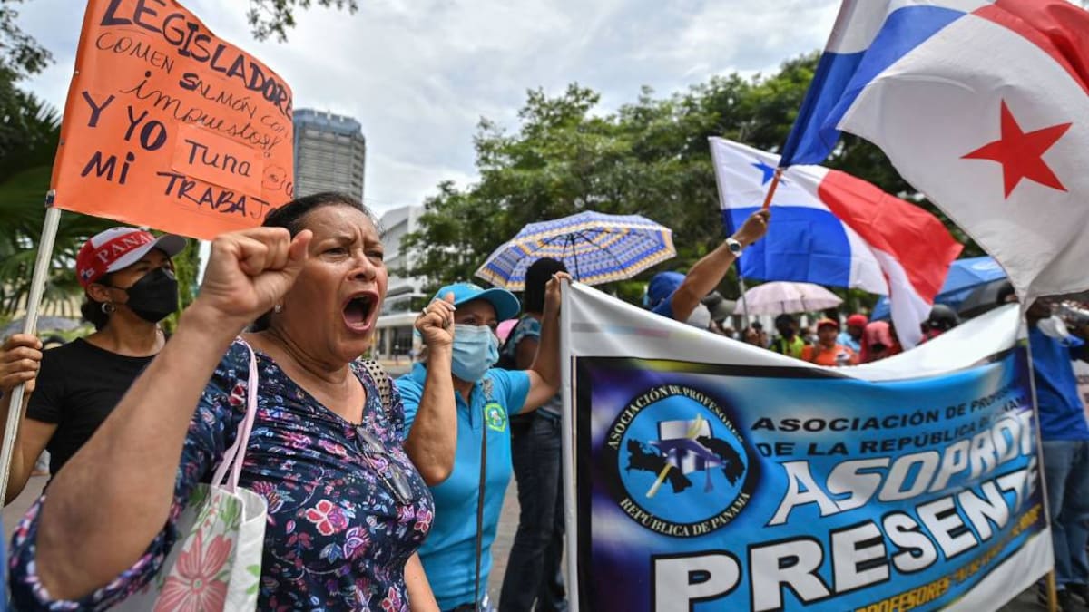 Sindicatos anuncian más protestas en Panamá por incumplimiento de acuerdos