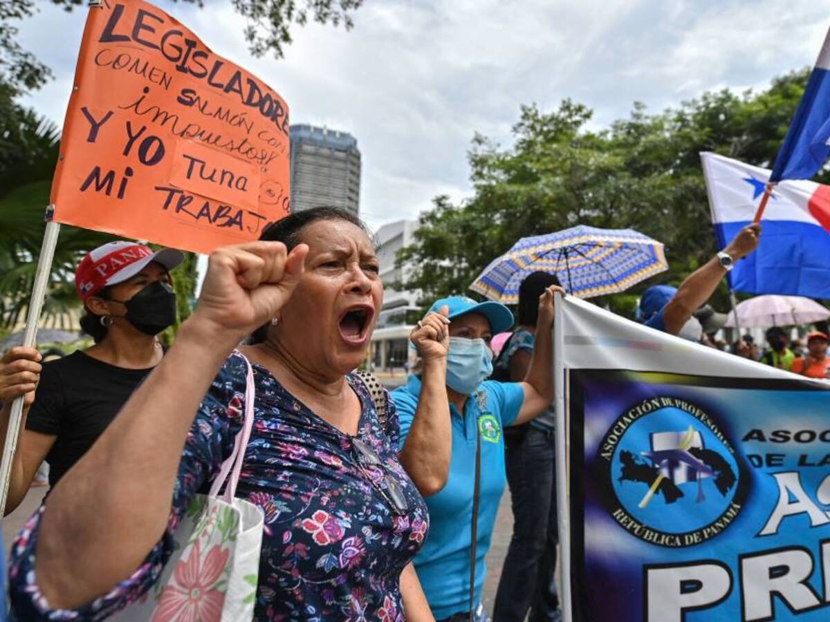 Sindicatos anuncian más protestas en Panamá por incumplimiento de acuerdos