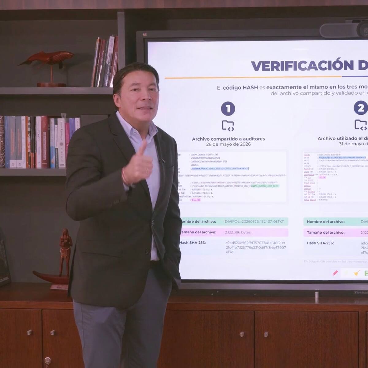 Registraduría presentó evidencia a partidos políticos de que no habría sido modificado software