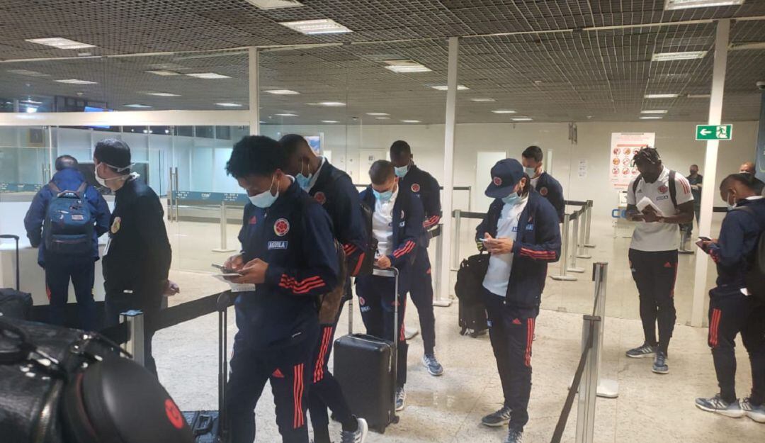 La Selección Colombia llegó a Brasil para debut en la Copa América