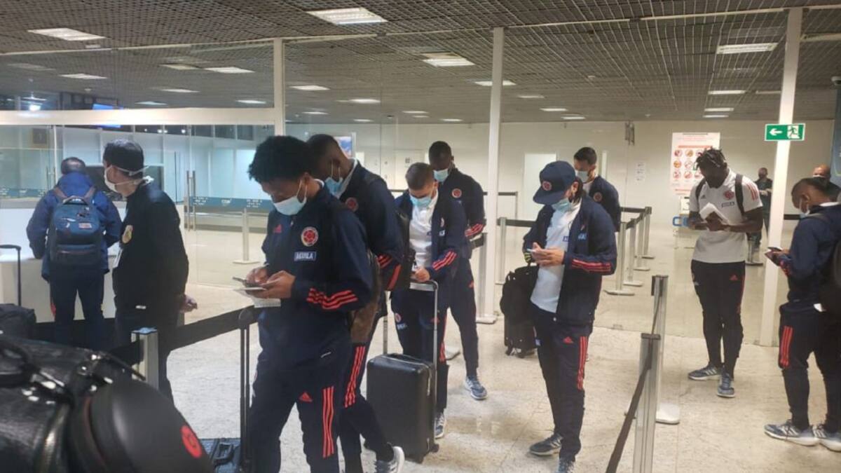 La Selección Colombia llegó a Brasil para debut en la Copa América