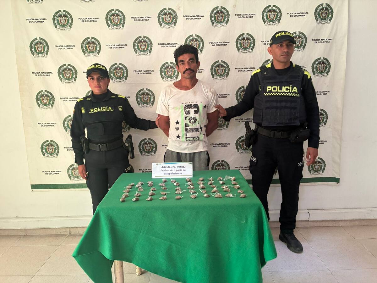 Cayó presunto expendedor de estupefacientes en Arjona, Bolívar