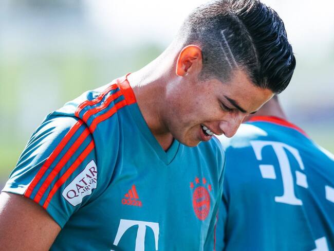 James ya tiene luz verde de los médicos del Bayern para volver a jugar