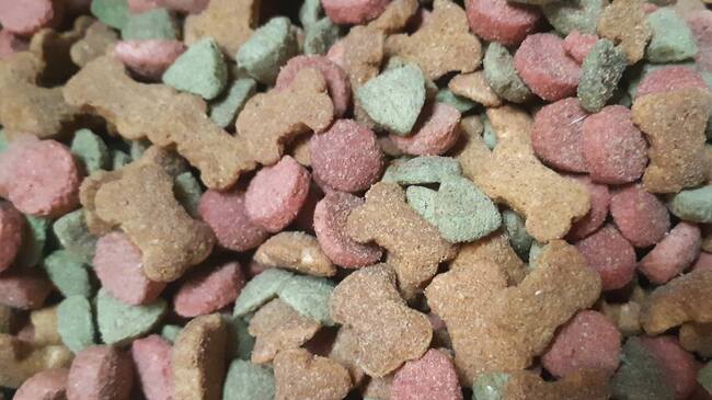 Alimento concentrado para mascotas