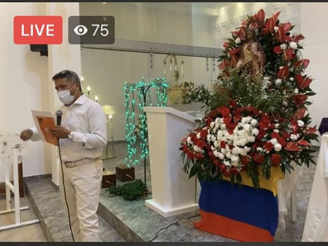 De manera atípica iniciaron novenas de aguinaldos