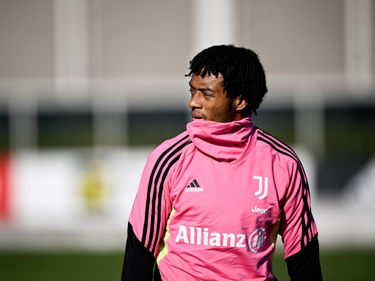 Juan Cuadrado, baja de última hora en la Juventus para enfrentar a Fiorentina
