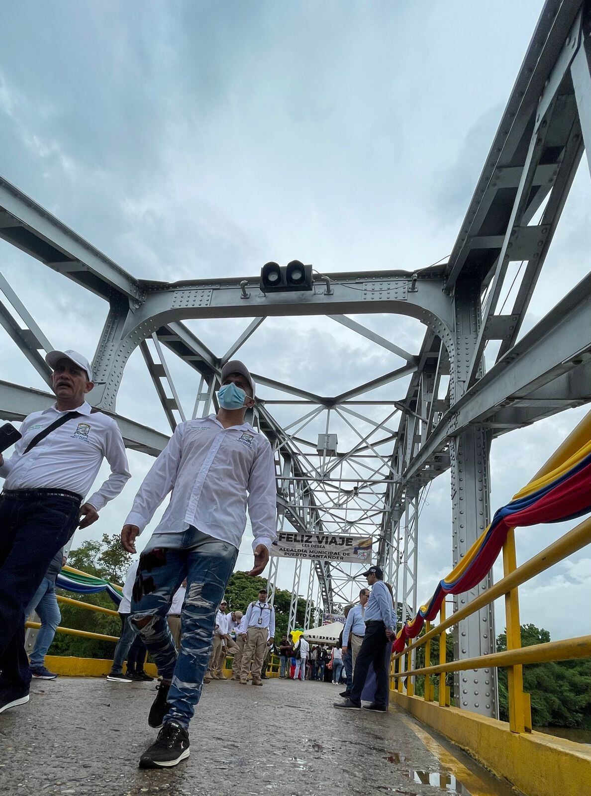 Puente Internacional La Unión que conecta a Puerto Santander con García de Evia en Venezuela. Foto: Caracol Radio.