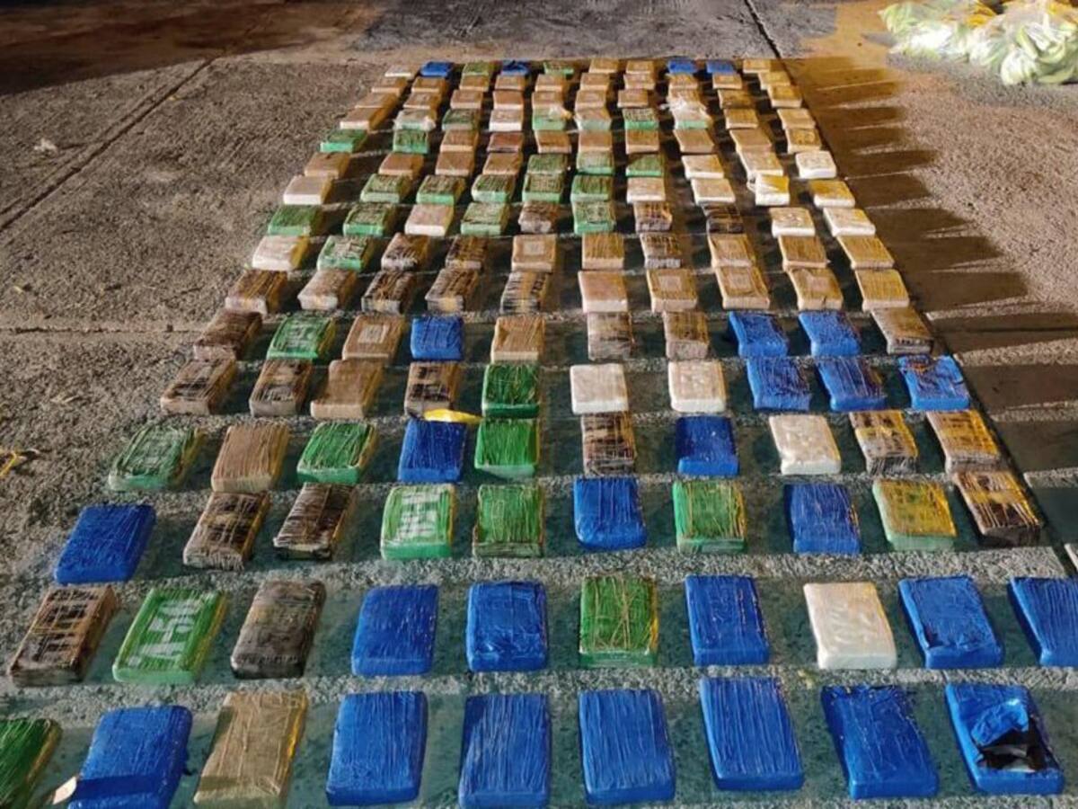 Agentes antidrogas confiscan cargamento de droga en la Troncal del Caribe