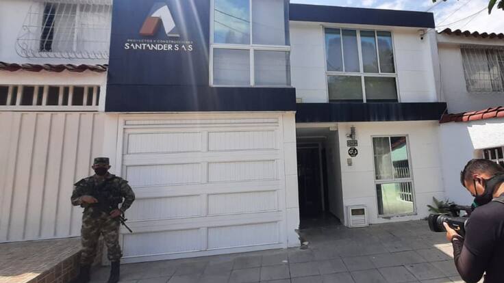 Allanan empresa de construcción de Bucaramanga