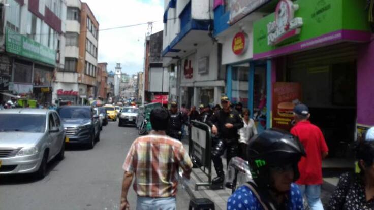 Recuperación del espacio público en centro de Armenia cuenta con apoyo del ejército