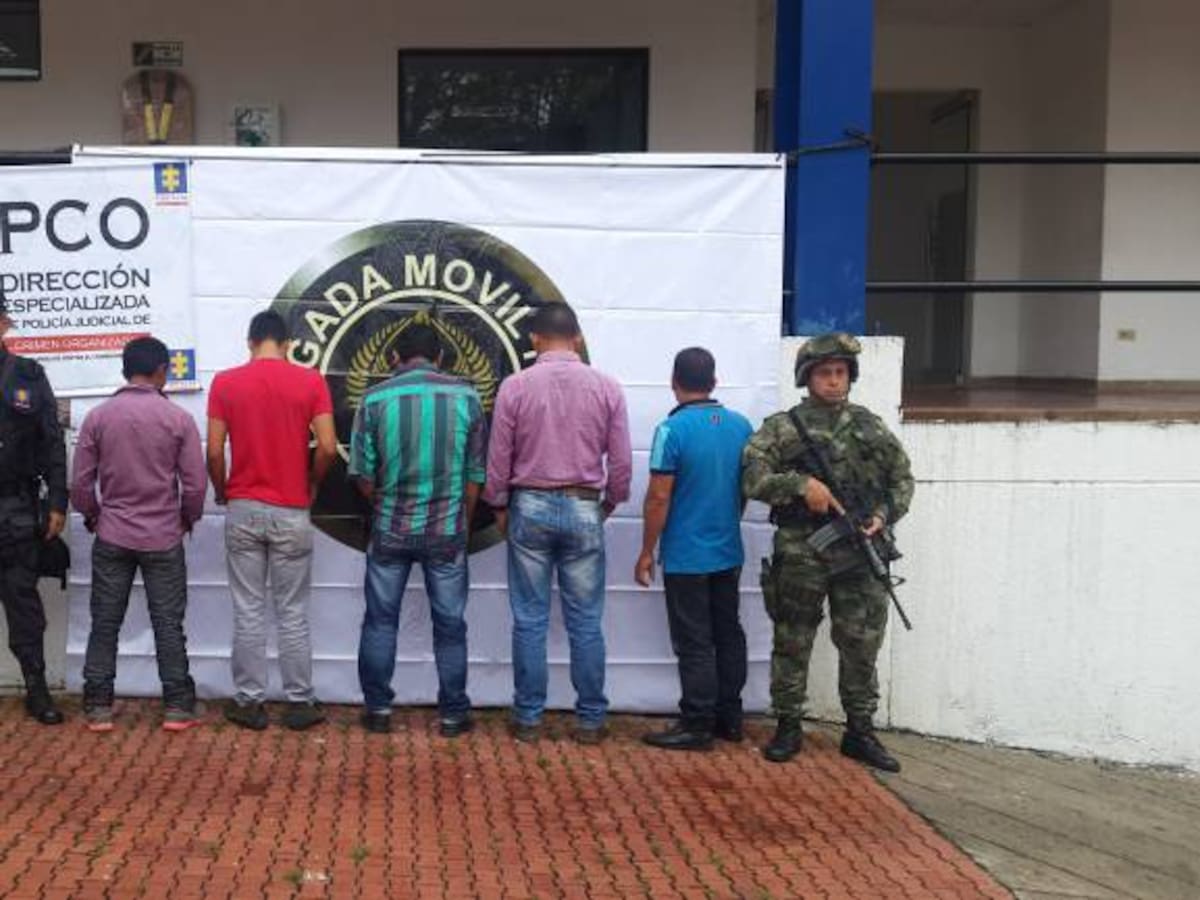 5 Integrantes del frente 21 de las Farc fueron capturados en el Tolima