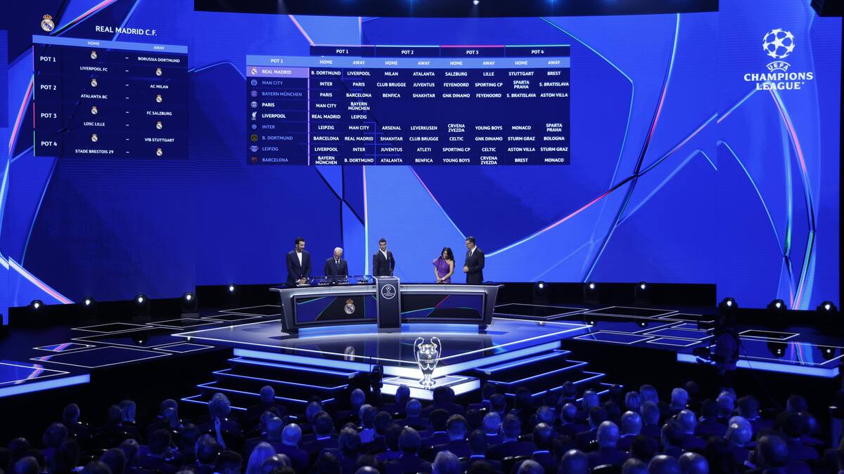 Champions League: Posibles cruces de repechaje y octavos de final