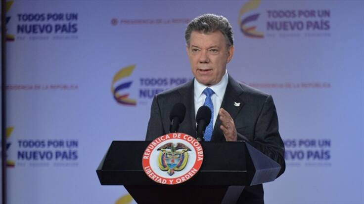 Solo con acuerdo de víctimas y justicia habría un cese bilateral: Santos