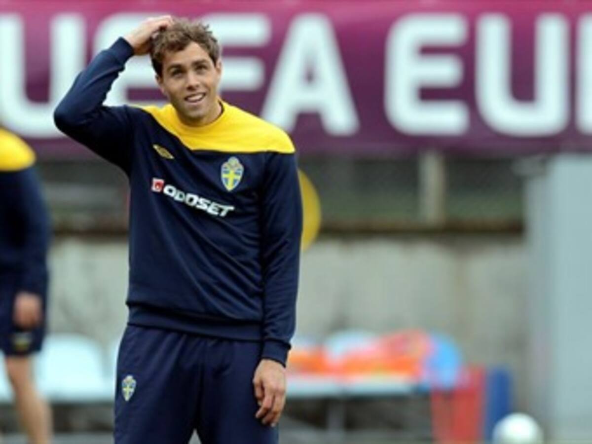 El técnico sueco confirmó la recuperación de Elmander ante Ucrania